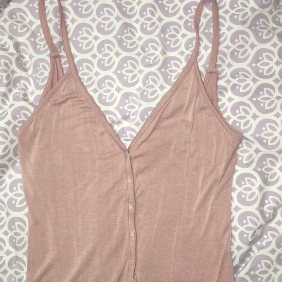 PacSun Tops - Light pink Pacsun Me to We body suit